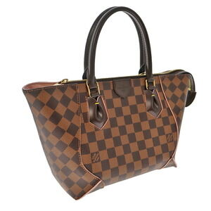 Louis Vuitton Kaisa Tote Handbag Brown Pink Rose Pink Ballerine Leather